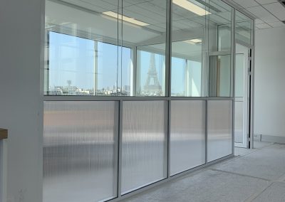 Cloison de bureau