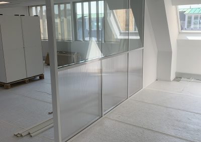 Cloison de bureau