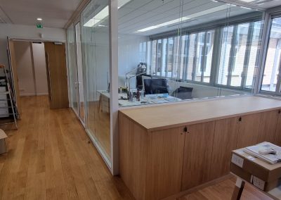 Cloison de bureau